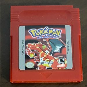 Pokémon Red Version/gameboy/gameboy color/gameboy advance/Super gameboy/tested